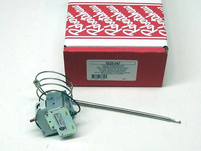 Robertshaw LCH580240000 Hi-Limit Thermostat 450 Degrees Fahrenheit 24 Inch Capillary Replaces LCH580240000