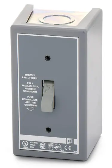Schneider Electric 2510FG2 Motor Starter Manual Double Pole Single Phase 2 hp