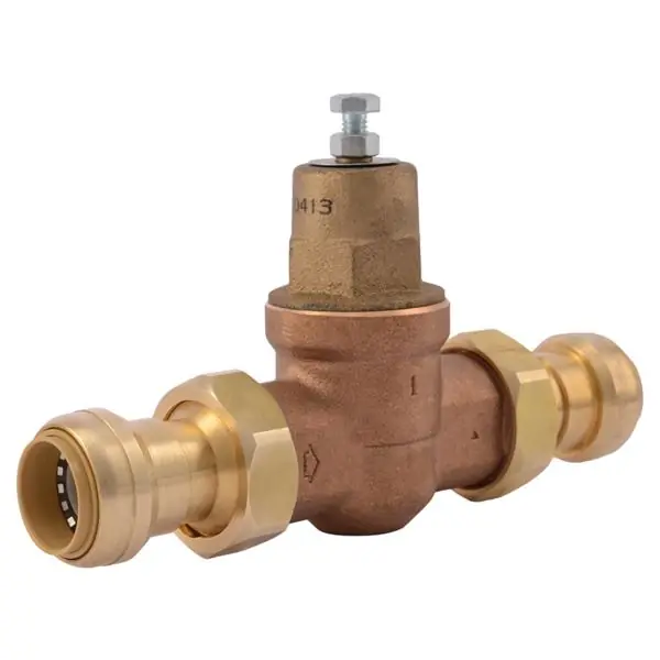 SHARK 23945-0060 EB45 Double Union SharkBite Pressure Regulating Valve 1inch