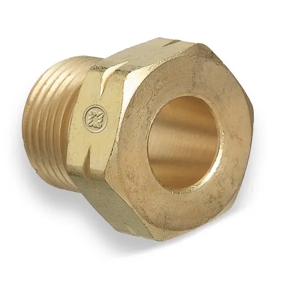 Western Enterprises 615-2 Up to 500 psig Pressure Hand-Tight Male Nut