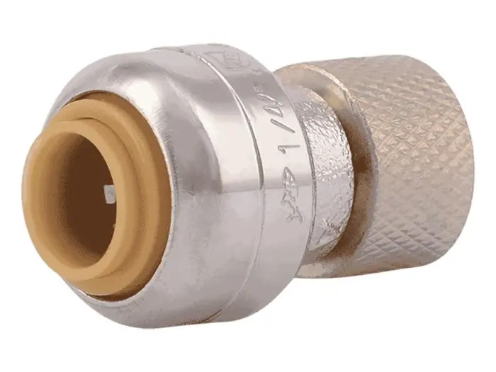 CASH-ACME U3523LF Compression Adapter 1/4 in. (3/8 in. OD) x 3/8 in. Comp. Nut