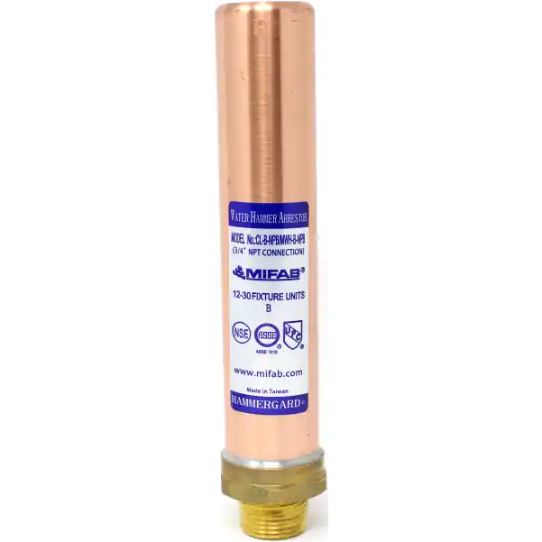 MIFAB CL-B Water Hammer Arrestor 3/4 in Copper