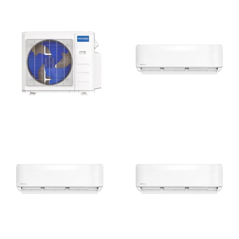 MRCOOL DIY Multi-Zone 27000 BTU 5th Gen Mini Split Heat Pump System R454B 23 SEER2 (6k+12k+18k)