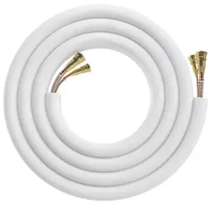 (3x) MRCOOL DIY25-1438-O (25 Ft) 1/4" x 3/8" Pre-Charged Line Set with Pro Cable