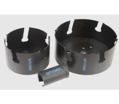 SPYDER 600025CF 2-1/4 in. Tungsten Carbide Tipped Hole Saw
