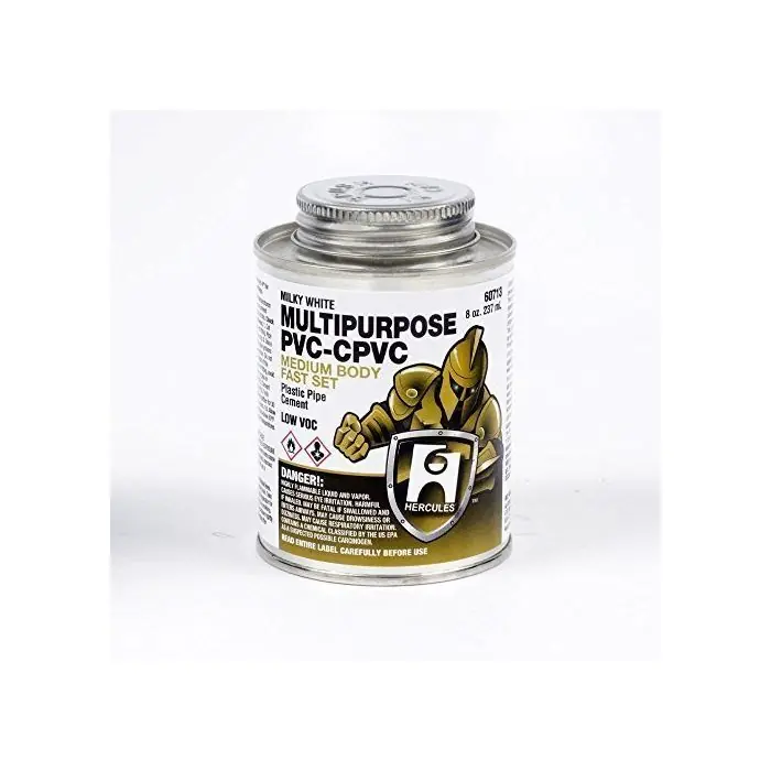 Oatey 60713 Hercules 8 oz Multi-Purpose PVC-CPVC Medium Body Cement