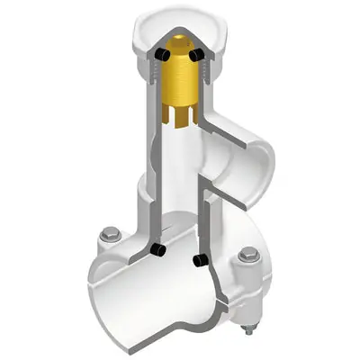 SPEARS HT2-416 H-T Saddle PVC Gray 4 in. Schedule 80 x 3/4 in. Socket x 1 in. Spigot