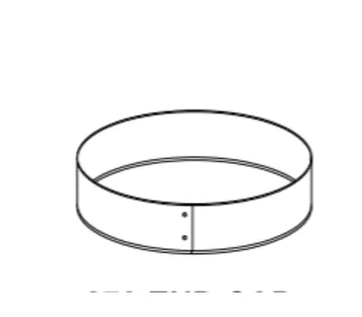 CROWN PRODUCTS 211 3-1/4 X 10 END CAP