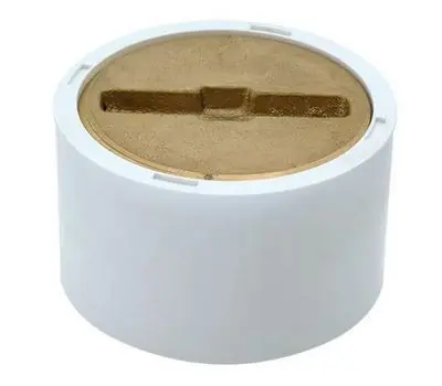 EZ-FLO 15336 Clean-Out with Brass Plug
