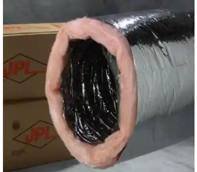 J P LAMBORN MHP25R6-14 14 in. x 25 ft. R6 Metalized Flex Duct