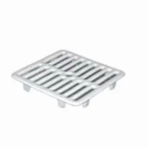 JAY R SMITH MFG 320-10 Cast Iron 1-Piece Full Grate for Acid-Resistant Enamel Floor Sinks