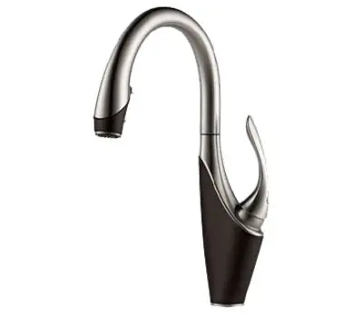 Brizo 63055LF-SSCO Vuelo 1-Handle Pulldown Kitchen Faucet