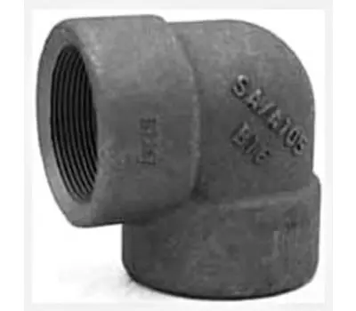 Anvil 0361001001 1 in. Female Class 2000 Carbon Steel 90-Degree Elbow
