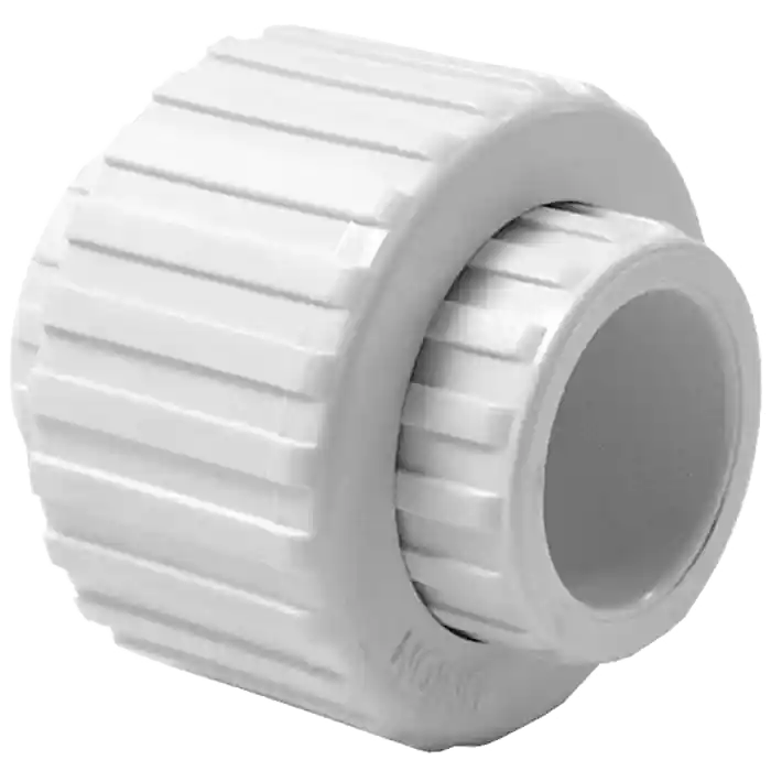 LEGEND VALVE 204-197 1-1/2 PVC UNION WHT