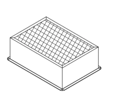 CROWN PRODUCTS 1288-FL 20X25 RETURN BOX
