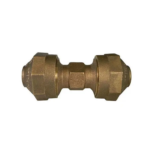 A Y MCDONALD 74758U3 3/4 in. Comp x Comp Brass Cambridge Coupling