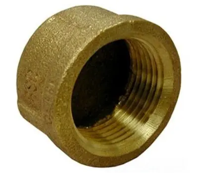 JONES STEPHENS B74189 2 in. FPT Bronze Pipe Fitting Cap