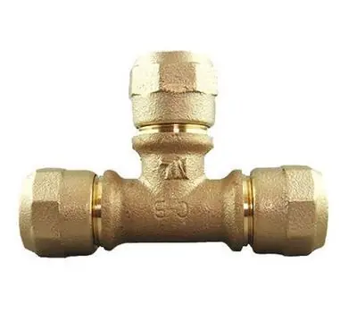 CAMBRIDGE BRASS 150NL-H3H3 3/4 CB COMP TEE NL