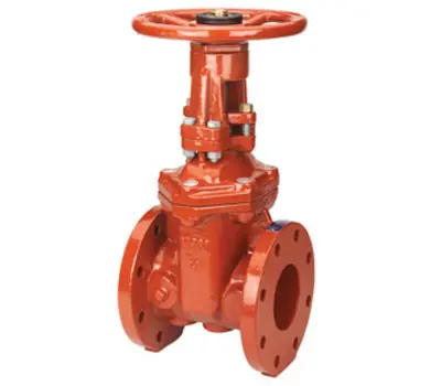 NIBCO VALVES F-607-RW FLANGED DUCTILE IRON RESILIENT WEDGE GATE VALVE