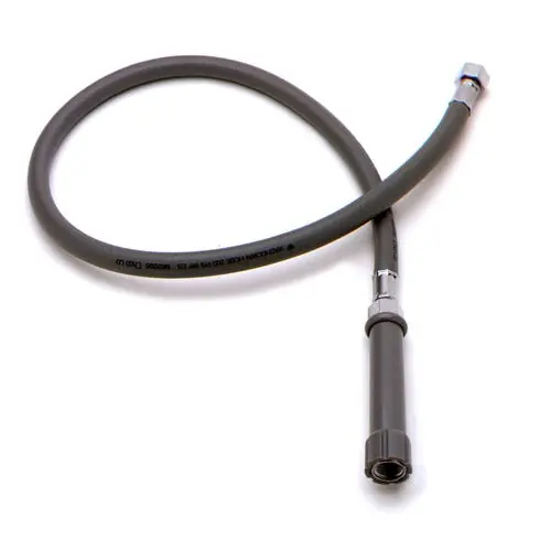 BRASS B-0044-R Reinforced PVC Hose Assembly 44 inches