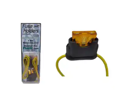 Klein Tools ZFH01 15 Amp Fuse Holder 4 Pack Assorted Fuses