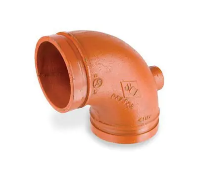 Smith-Cooper 65DE3060 6 Drain 90 Degree Standard Radius Elbow
