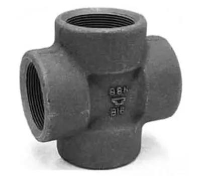Anvil 0361037401 1-1/2 in. Female Class 2000 Carbon Steel Cross