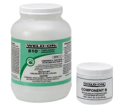 CHEMICALS 10811 810 Repair and Fabrication White Adhesive 1 quart