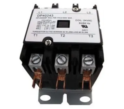Sealed Unit Parts Supco DP40243 Contact 40A 24V 3P