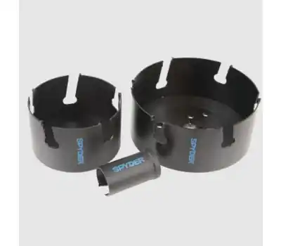 SPYDER 600019CF 1-3/4 in. Tungsten Carbide Tipped Hole Saw