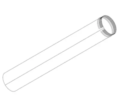 CROWN PRODUCTS 101 14X3' 28GA GALV STL PIPE