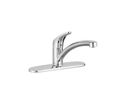 American 7074.000.002 Colony Pro 8 in. 1-Handle Swivel Kitchen Faucet
