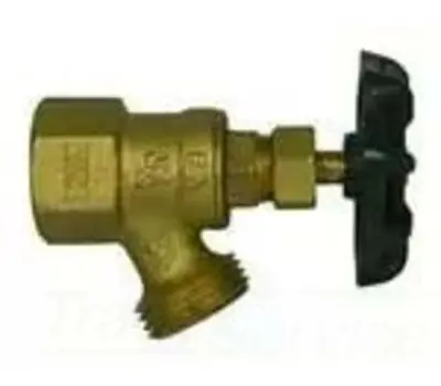 A Y McDonald 72004 3/4 in. Female Low Pressure Boiler Drain Valve, Lead Free