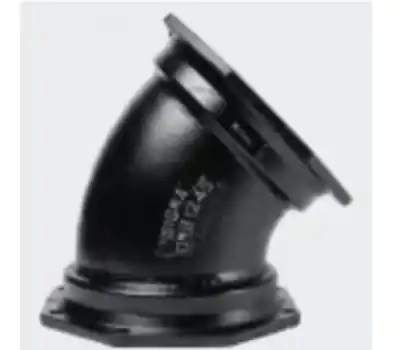 SIGMA CORPORATION D-DMB845 8 in. Ductile Iron 45-Degree Compact Mechanical Joint 1/8 Bend