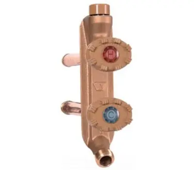 WOODFORD V22PX-12-MH 1/2 in. PEX 12 in. Brass Anti-Siphon Freezeless Wall Faucet