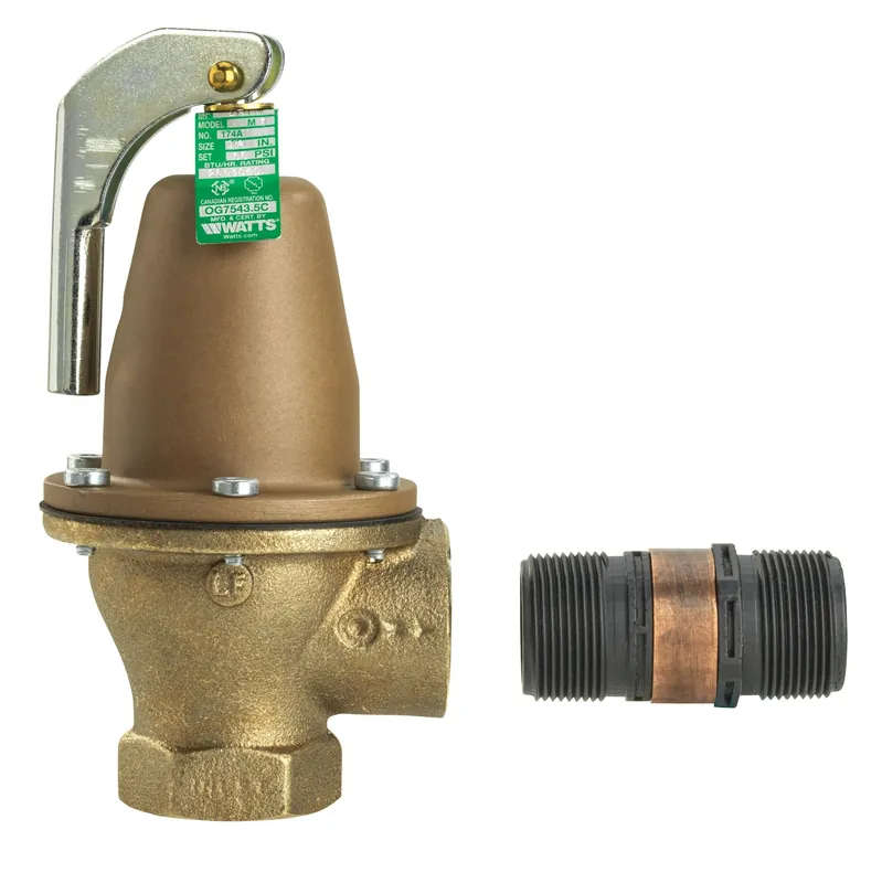 Watts F121528 Pressure Relief Valve 1-1/4 inches LF174A