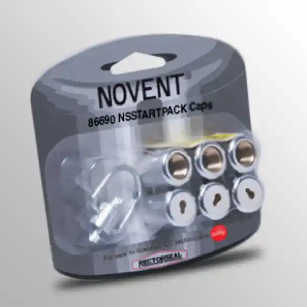 RECTORSEAL 86690 6 SILVER UNI CAPS 1 KEY