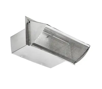 LAMBRO INDUSTRIES 106S 3 1/4X10 ALUM WALL CAP