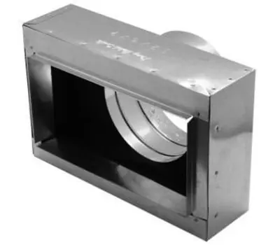 GRAY METAL SOUTH 3406F 12 x 6 to 7 in. R6 Insulated Box with Flange
