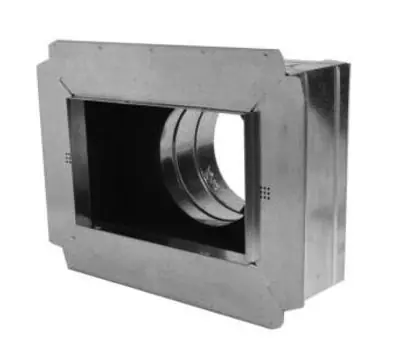 GRAY METAL SOUTH 10X6X6-3606F 10 x 6 Insulated Boot with Flange and Collar