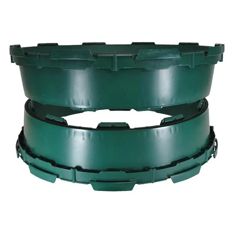 Infiltrator SNAPRIS-B2412 EZSnap 24 x 12 in. Round Polypropylene Riser, Black