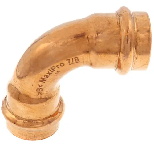 Parker Hannifin MZK-90E14-LR-HNBR ZoomLock MAX 90-Degree Long Radius Elbow
