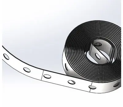 Empire Industries 239SS22050 3/4 in. x 50 ft. 22 Gauge Perforated Hanger Strap