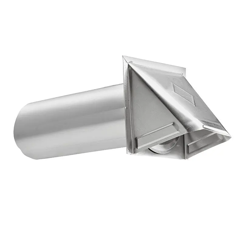 Lambro 344S 4 Inches Aluminum Preferred Hood Wall Vent