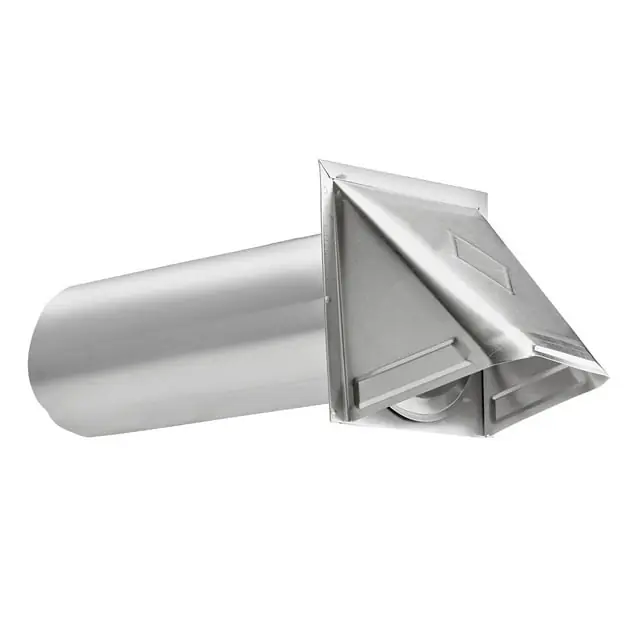Lambro 344 Aluminum Preferred Hood Wall Vent