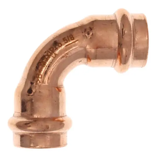 Parker Hannifin MZK-90E10-LR-HNBR 5/8 inches ZoomLock MAX 90-Degree Elbow