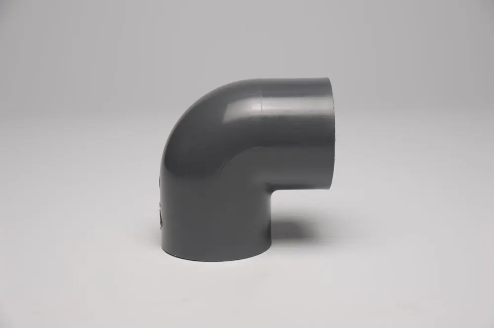 DURA PLASTICS 806-003 3/8 PVC S80 SXS 90 ELL