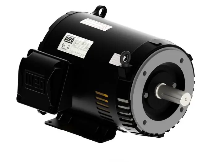 WEG 00218OT3E56C-S 2HP 1740RPM 56HC ODP 3PH Motor REPLACEMENT: 00218OS3EF56C