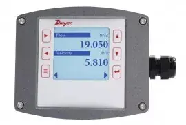 Dwyer IEF-SN-CND-COM-LCD Insertion Electromagnetic Flow Transmitter with LCD Display