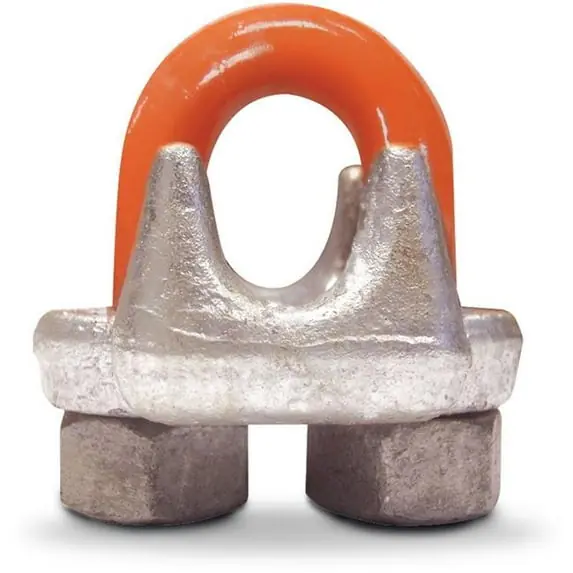 Columbus Mckinnon M244-2 Wire Rope Clip 0.125 in. (2 per Bag)